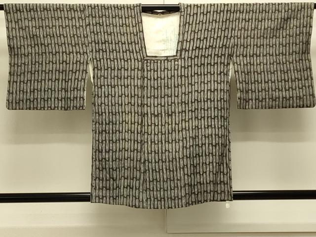 平和屋着物＃道行コート　抽象文様　正絹　逸品　CABL2872in