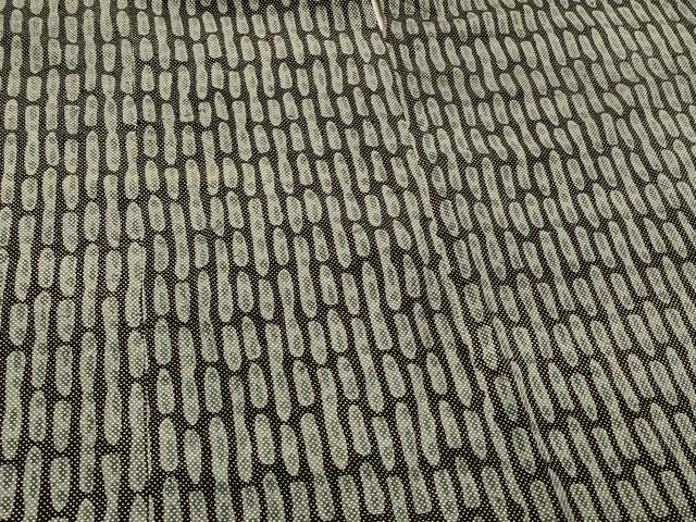 平和屋着物＃道行コート　抽象文様　正絹　逸品　CABL2872in
