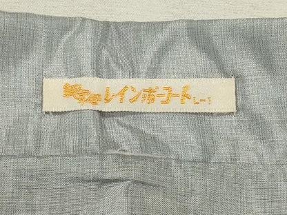 平和屋着物＃道中着　単衣　霞文　ロング丈　CABL2886in