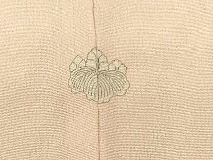 平和屋着物＃羽織 寿光織 雲重ね文 金糸 正絹 逸品 CABL2892in