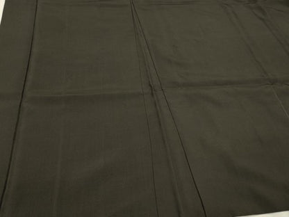 平和屋着物＃男性 長羽織 黒紋付き 正絹 逸品 CABL2906in