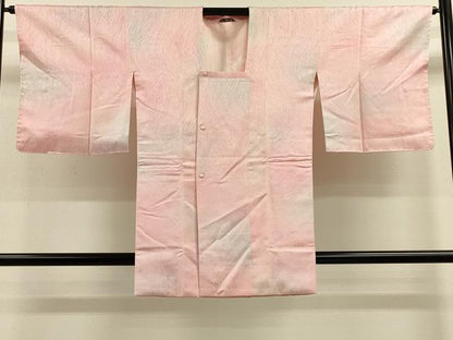 平和屋着物＃道行コート　霞流水文　暈し染め　ラメ糸　鈴乃屋扱い　正絹　逸品　未使用　CABL2910in