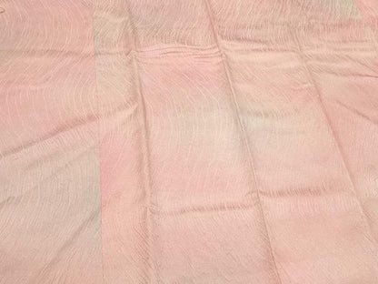平和屋着物＃道行コート　霞流水文　暈し染め　ラメ糸　鈴乃屋扱い　正絹　逸品　未使用　CABL2910in