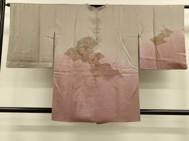 平和屋着物＃中国三大刺繍　スワトウ刺繍　道行コート　吉祥花文　暈し染め　鈴乃屋扱い　正絹　逸品　CABL2917in