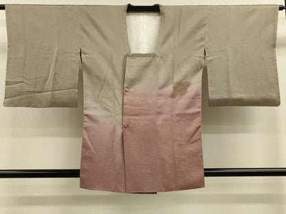 平和屋着物＃中国三大刺繍　スワトウ刺繍　道行コート　吉祥花文　暈し染め　鈴乃屋扱い　正絹　逸品　CABL2917in