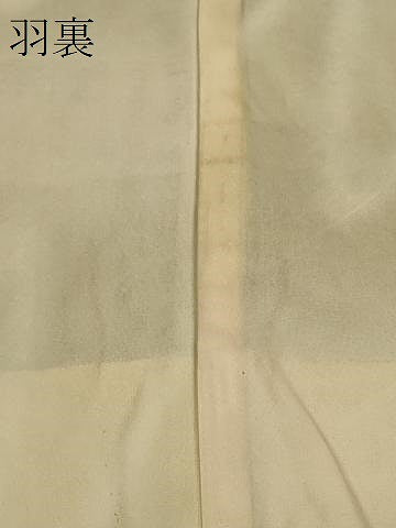 平和屋着物＃羽織 寿光織 枝花文 黒地 金糸 正絹 逸品 CABL2922in