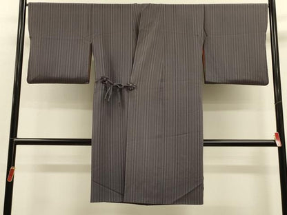 平和屋着物＃こむさでもーど・COMME CA DU MODE　道中着　間道　ロング丈　正絹　逸品　CABL2923in