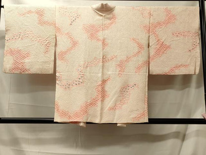 平和屋着物＃羽織 総絞り 霞吉祥文 正絹 逸品 CABL2933in