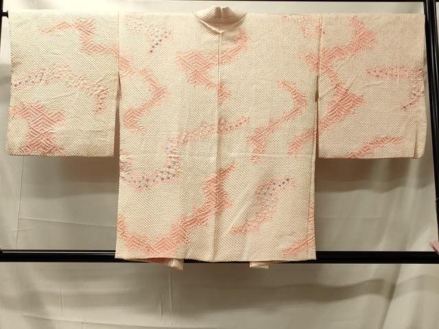 平和屋着物＃羽織 総絞り 霞吉祥文 正絹 逸品 CABL2933in