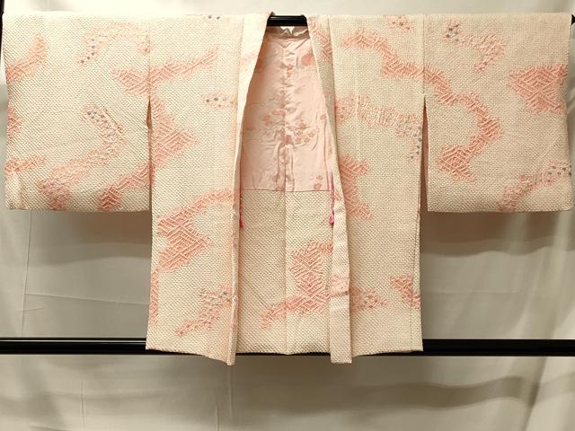 平和屋着物＃羽織 総絞り 霞吉祥文 正絹 逸品 CABL2933in