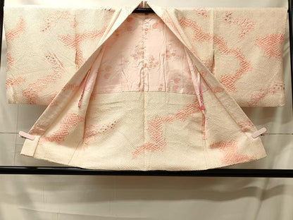 平和屋着物＃羽織 総絞り 霞吉祥文 正絹 逸品 CABL2933in