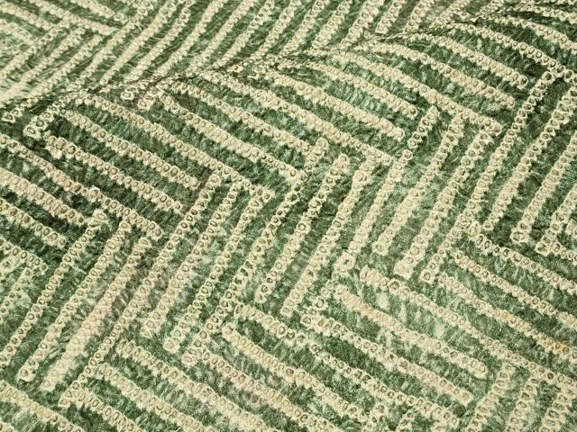 平和屋着物＃羽織　総絞り　檜垣文　正絹　逸品　CABL2934in