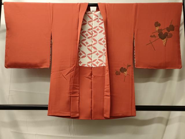 平和屋着物＃羽織 刺繍 葡萄蔦の葉文 正絹 逸品 未使用 CABL2945in