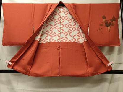平和屋着物＃羽織 刺繍 葡萄蔦の葉文 正絹 逸品 未使用 CABL2945in