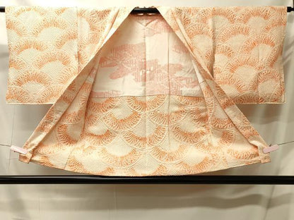 平和屋着物＃羽織　総絞り　青海波文　正絹　逸品　未使用　CABL2952in