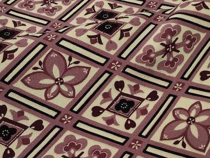 平和屋着物＃羽織　花菱文　正絹　逸品　CABL2972in