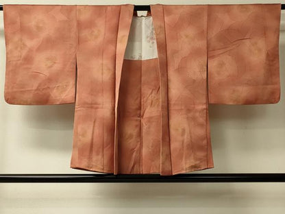 平和屋着物＃羽織　舞花文　暈し染め　正絹　逸品　CABL2976in