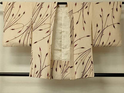 平和屋着物＃羽織　枝蕾　正絹　逸品　CABL2981in