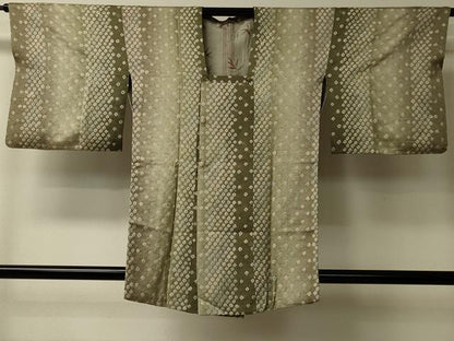 平和屋着物＃道行コート　総絞り　間道　暈し染め　正絹　逸品　CABL2996in