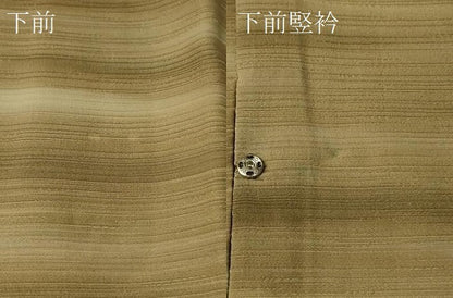 平和屋着物＃道行コート　風景文　暈し染め　正絹　逸品　CABL3005in