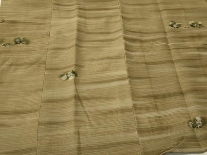 平和屋着物＃道行コート　風景文　暈し染め　正絹　逸品　CABL3005in
