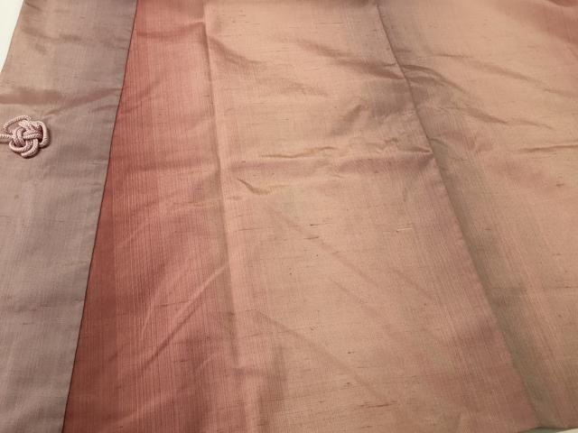 平和屋着物＃道中着　紬地　間道　暈し染め　正絹　逸品　CABL3011in