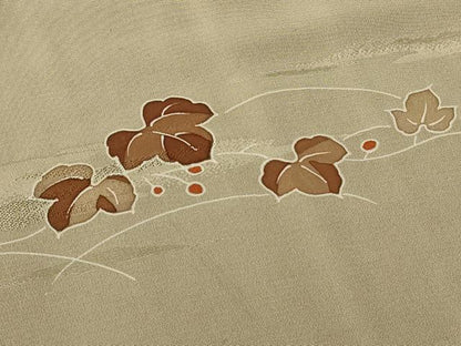 平和屋着物＃羽織　蔦の葉文　正絹　逸品　CABL3012in