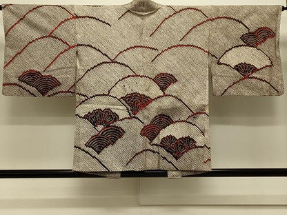 平和屋着物＃羽織　総絞り　青海波文　正絹　逸品　未使用　CABL3017in