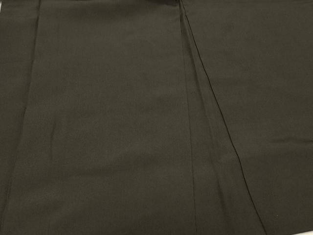 平和屋着物＃男性　羽織　黒紋付き　正絹　逸品　CABL3051in