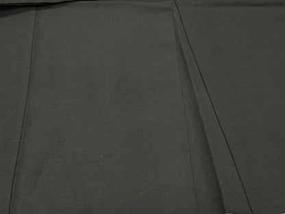 平和屋着物＃男性　羽織　黒緑色　正絹　逸品　CABL3061in