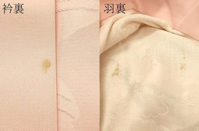平和屋着物＃羽織　寿光織　枝葉文　金銀糸　正絹　逸品　CABL3074in