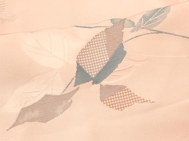 平和屋着物＃羽織　寿光織　枝葉文　金銀糸　正絹　逸品　CABL3074in