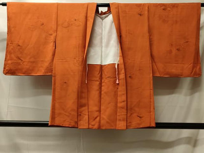 平和屋着物＃羽織　蜀江扇花地紋　暈し染め　正絹　逸品　未使用　CABL3080in