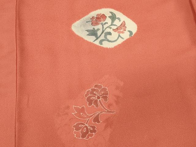 平和屋着物＃羽織　絞り　地紋起こし　花唐草文　正絹　逸品　未使用　CABL3087in