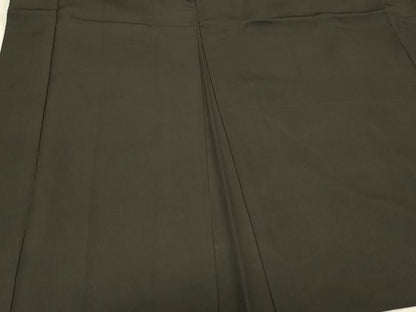 平和屋着物＃男性　長羽織　黒紋付き　正絹　逸品　CABL3153in