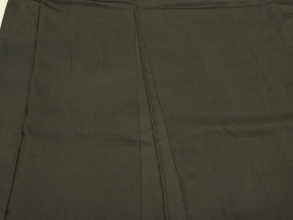 平和屋着物＃男性　長羽織　黒紋付き　正絹　逸品　CABL3187in