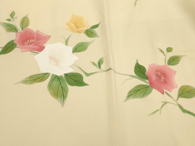 平和屋着物＃羽織　地紋起こし　枝花文　正絹　逸品　未使用　CABL3194in