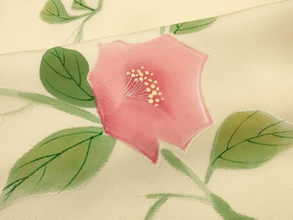平和屋着物＃羽織　地紋起こし　枝花文　正絹　逸品　未使用　CABL3194in
