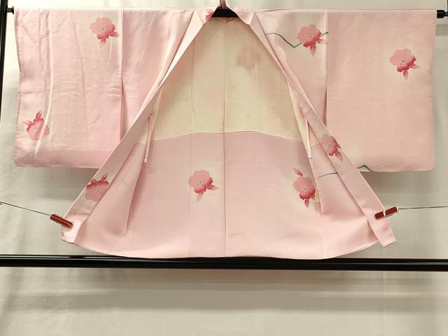 平和屋着物＃羽織　枝花文　暈し染め　正絹　逸品　未使用　CABL3195in