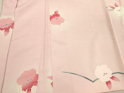平和屋着物＃羽織　枝花文　暈し染め　正絹　逸品　未使用　CABL3195in