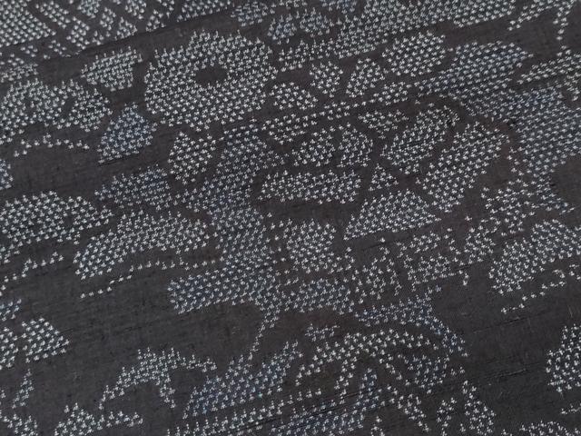 平和屋着物■上質な小紋　松竹梅風景文　正絹　逸品　CABL3201ev