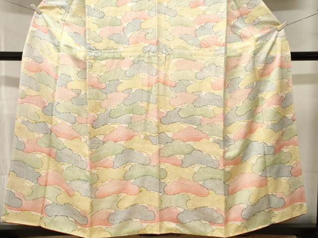 平和屋着物■訪問着　鹿の子松文　正絹　逸品　CABL3212ev