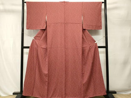 平和屋着物■上質な小紋　成り物　正絹　逸品　CABL3224ev