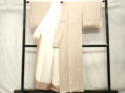 平和屋着物■上質な小紋　渦巻文　正絹　逸品　CABL3228ev