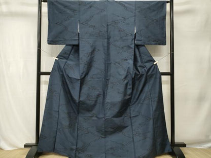 平和屋着物■本場大島紬　9マルキ　抽象文様　松坂屋扱い　正絹　逸品　CABL3248ev