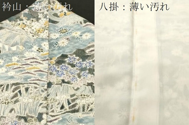 平和屋着物■上質な小紋　手描き　松竹梅御所解文　正絹　逸品　CABL3251ev