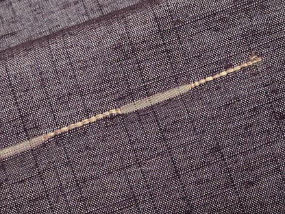 平和屋着物■上質な紬　刺繍　横段文　正絹　逸品　CABL3260ev