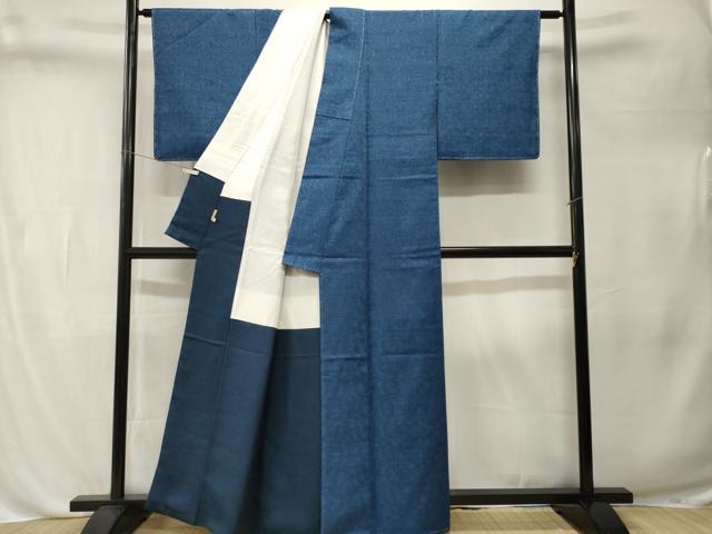 平和屋着物■上質な紬　幾何学花文　ますいわ屋扱い　正絹　逸品　CABL3263ev