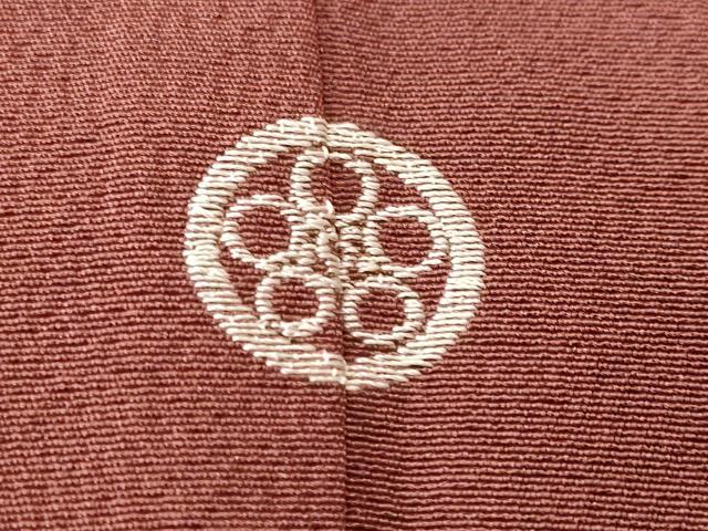 平和屋着物■訪問着　刺繍　遠山文　草花文　金銀彩　正絹　逸品　CABL3271ev
