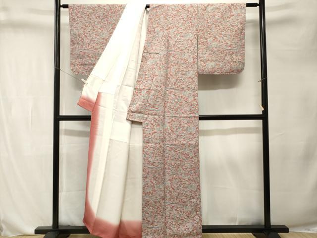 平和屋着物■上質な小紋　風景文　正絹　逸品　CABL3282ev